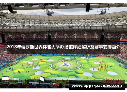 2018年俄罗斯世界杯各大举办场馆详细解析及赛事安排简介